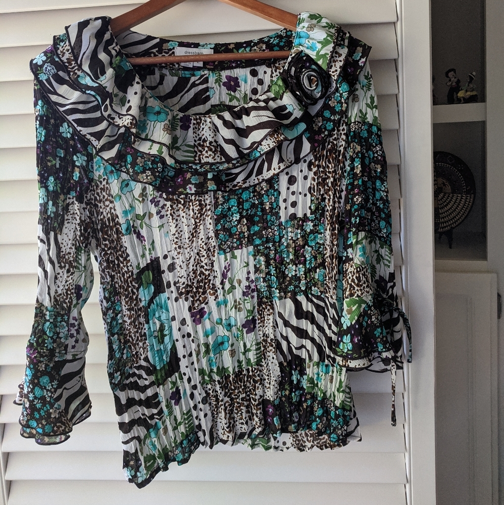 Dressbarn Multicolor Blouse - Picture 4 of 4